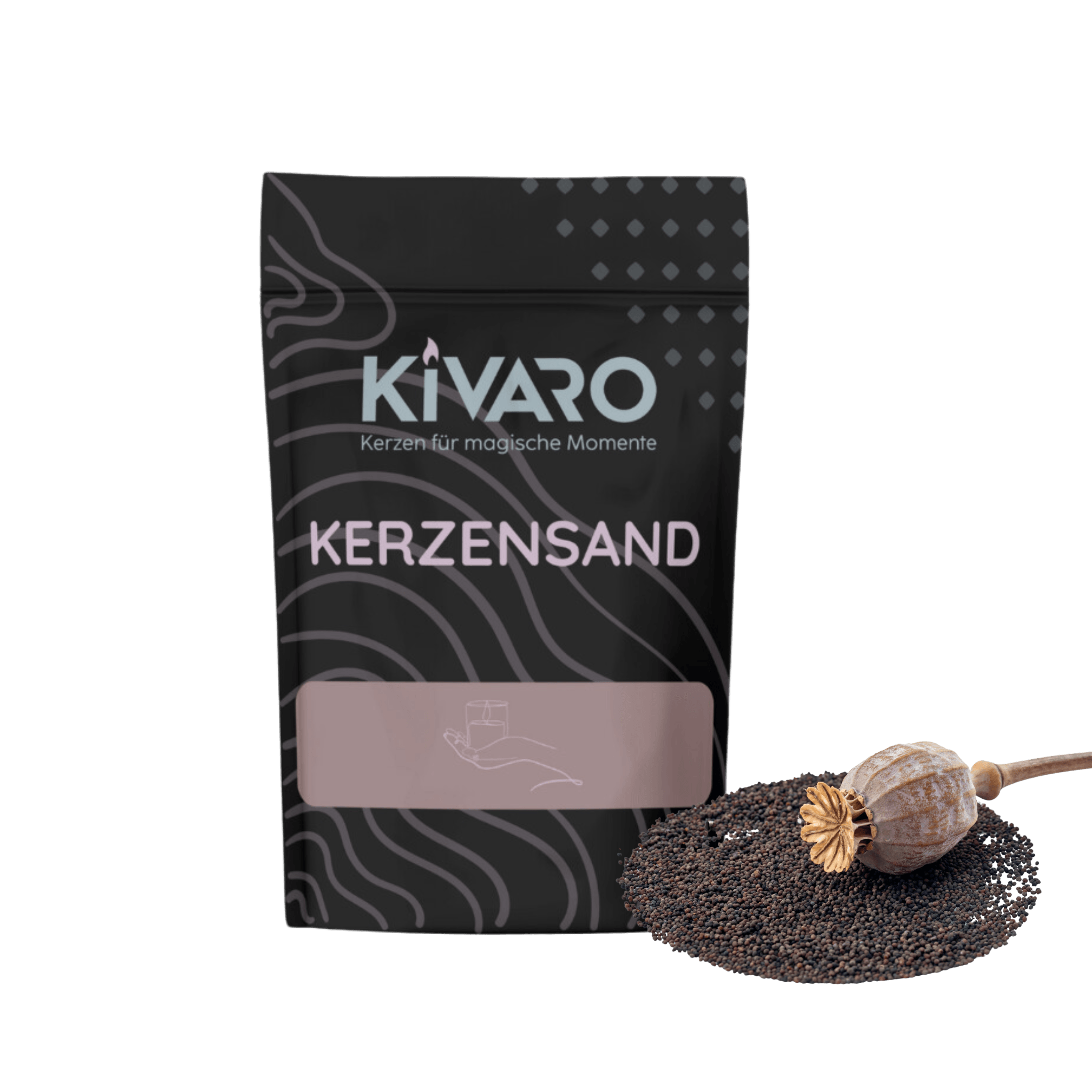 Kerzensand mit Duftaroma - Opiumduft - Kivaro.ch