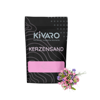 Kerzensand mit Duftaroma - Blumenwiese