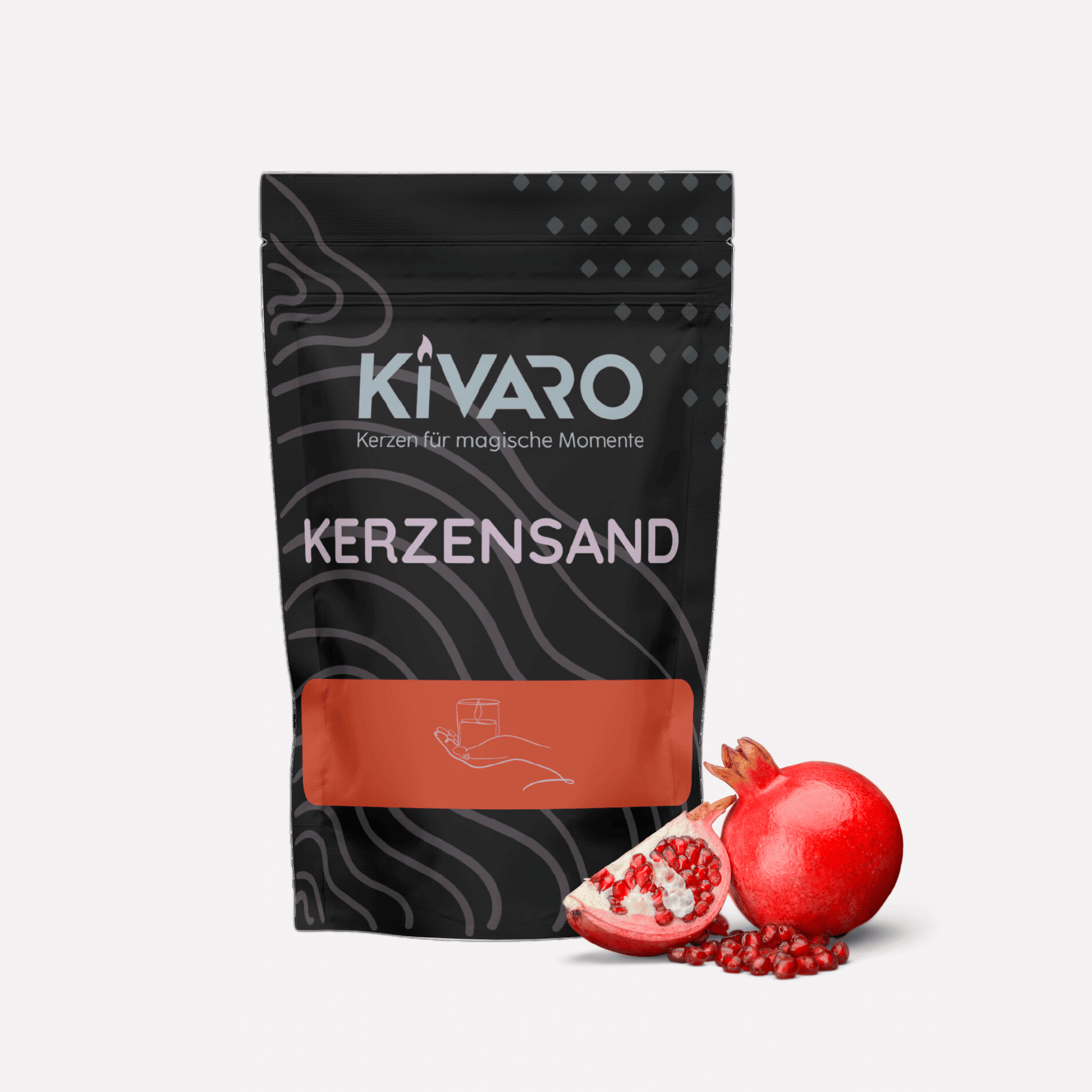 Kerzensand mit Duftaroma - Granatapfel - Kivaro.ch