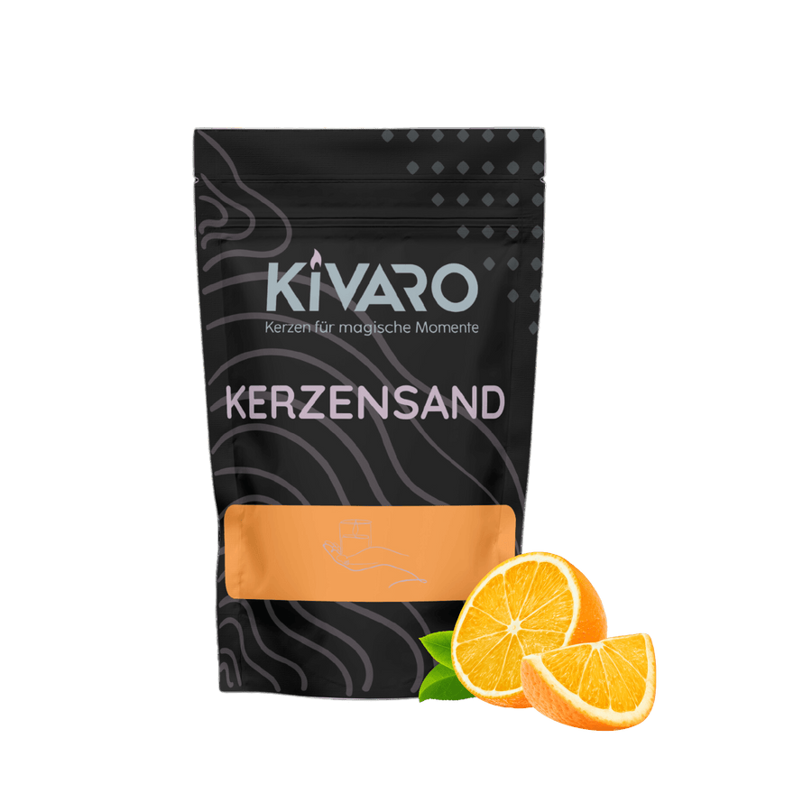 Kerzensand mit Duftaroma - Orange