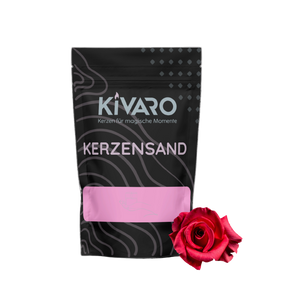 Kerzensand mit Duftaroma - Rose