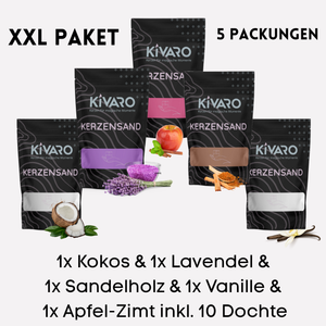 XXL Sparset - Aroma Kerzensand