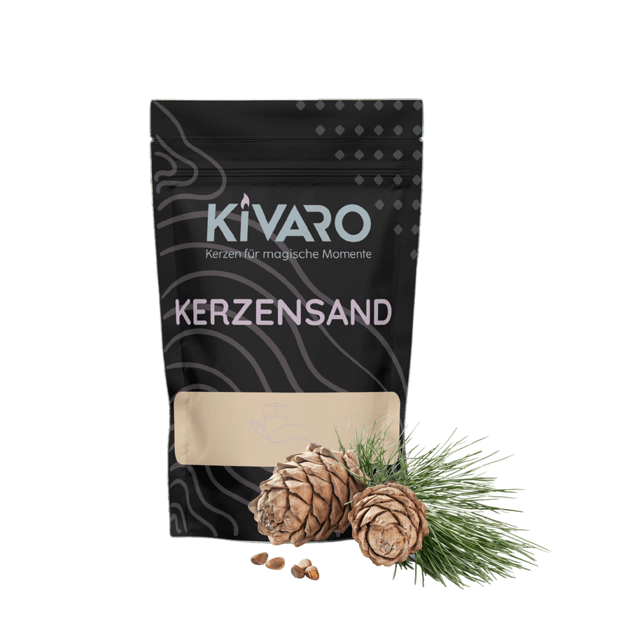 Kerzensand mit Duftaroma - Zedernholz