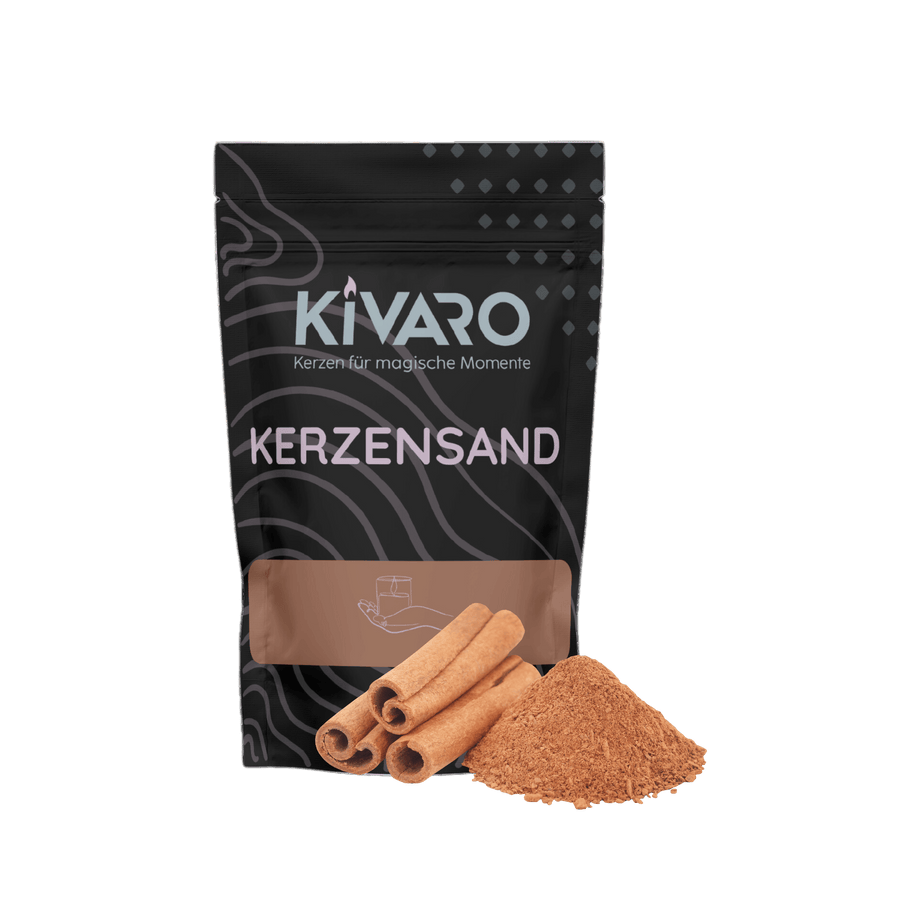 Kerzensand mit Duftaroma - Zimt