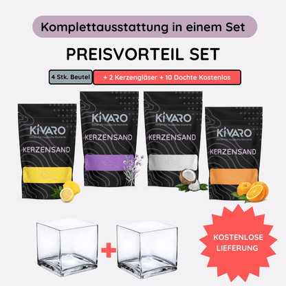 XXL Sparset - Aroma Kerzensand - Kivaro.ch